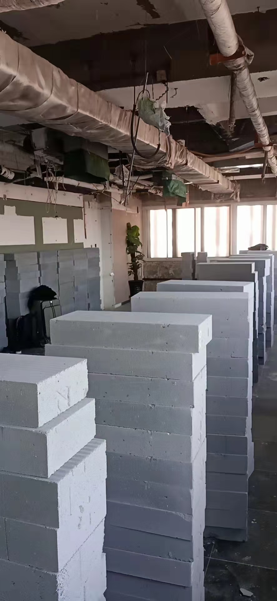 酒店隔断轻质砖场景